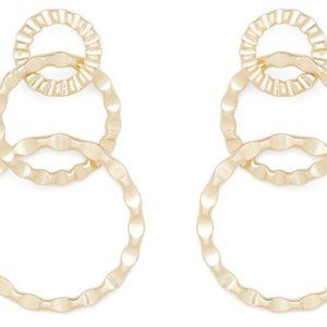 Aster  oak drops earrings